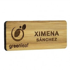Bamboo Name Badge Bamboo Name Badge