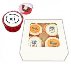 4 x Branded Cupcakes 4 x Branded Cupcakes
