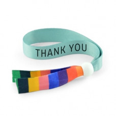 Rainbow Fabric Wristband Rainbow Fabric Wristband